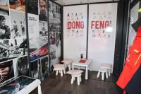 Espao da equipe Dongfeng tem atividades infantis na Itaja Stopover