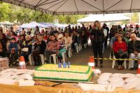Corte do bolo na Beira-rio marca comemoraes dos 158 anos de Itaja