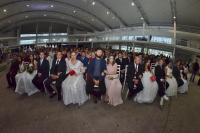 Maior casamento coletivo da histria de Itaja oficializa unio de 117 casais