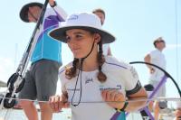 Brasileira Martine Grael faz balanço da regata volta ao mundo 